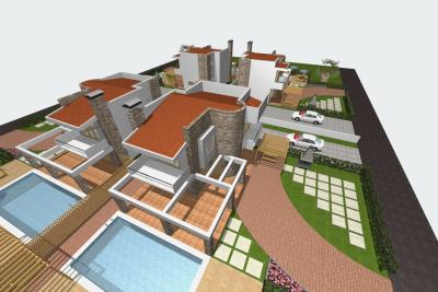 Недвижимость на Халкидики . Вилла площадью 150 кв.м.