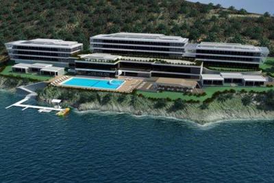 Недвижимость на о.Эвия . Отель площадью 6747 кв.м.